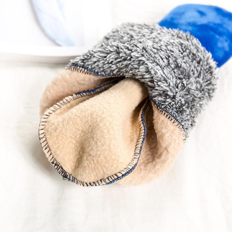 Women's Solid Color Winter Floor Socks Slippers Socks Waterproof Non-slip Thickened Comfortable Warm Floor Socks