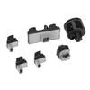 6Pcs Car Headlight Rearview Mirror Power Windows Switch Button Control for  Passat CC Jetta