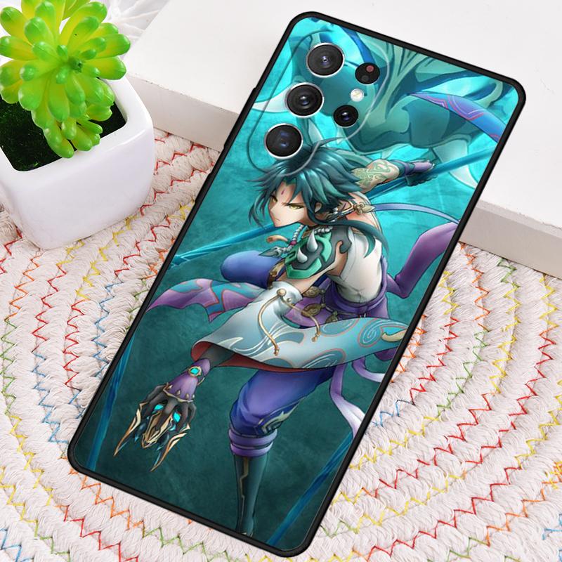 Крутой чехол для телефона Genshin Impact Сяо для Samsung Galaxy note 10 pro S26 Ultra S23 S24 FE S25 S21 S22 PLUS ударопрочный