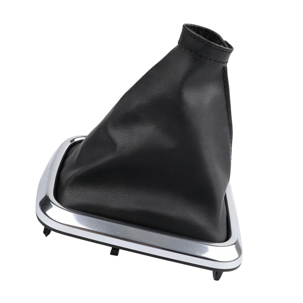Leather Gear Shift Boot Cover For Fiat Tipo II 2015+ Black Car Interior Accessories Enhanced Grip And Style