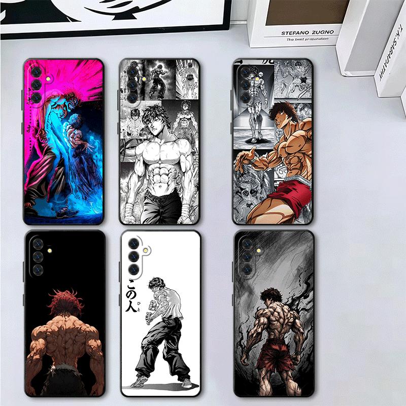 Baki the Grappler Anime Soft Phone Case for Samsung A17 A37 A57 A16 A26 A36 A56 A15 A25 A35 A55 A14 A24 A34 A54 A13 A23 A33 A53