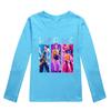 K Pop Demon Hunters Long Sleeve T-shirts Rumi Mira Zoey Autumn Children Clothing Cute Print Tops Gift Children's Boy and Girl Kids Unisex T-shirts