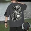 Мужская летняя футболка Dragon Ball Укун Ретро Уличный стиль