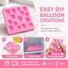 Air Balloon Silicone Cake Mold Pink Color Silicone Baking Mold  DIY  Fondant Decorating