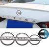 Автомобильный значок на капот, наклейка-шильдик на багажник для Nissan Qashagai Sylphy X-trail Note Elgrand Leaf Juke, Внешние аксессуары