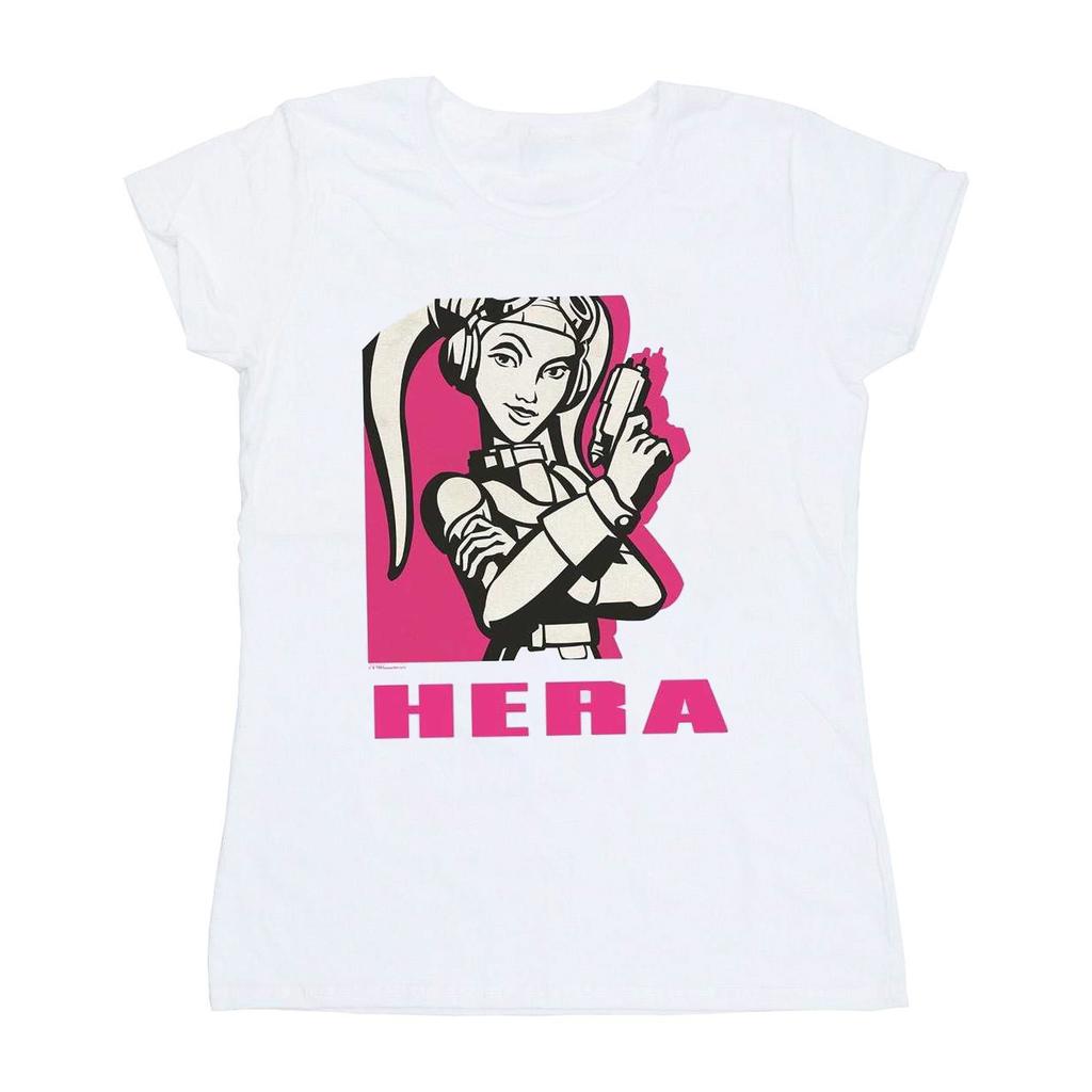Star Wars Womens/Ladies Rebels Hera Cotton T-Shirt