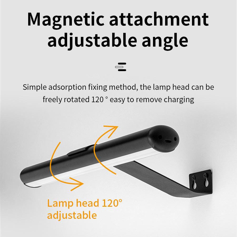 Подсветка для картин Портретная с пультом ДУ Беспроводной настенный светильник для гостиной Художественная подсветка Перезаряжаемые светодиодные бра 3600 мАч