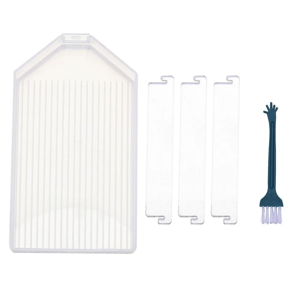 Large Capacity Diamond Painting Tray Plastic Drill Plate Cross Stitch Embroidery Diamond Painting Nail Art Beads Storage Tray