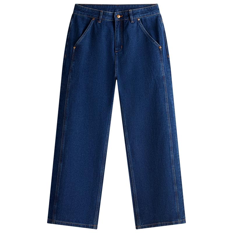 NVG·YOUNG Men's Cotton Loose Straight Jeans