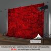 Floral Rose Wall Decoration Background White Curtain Photography Backdrop Decorations For Photo Studio Photo Booth Wedding Christams Party