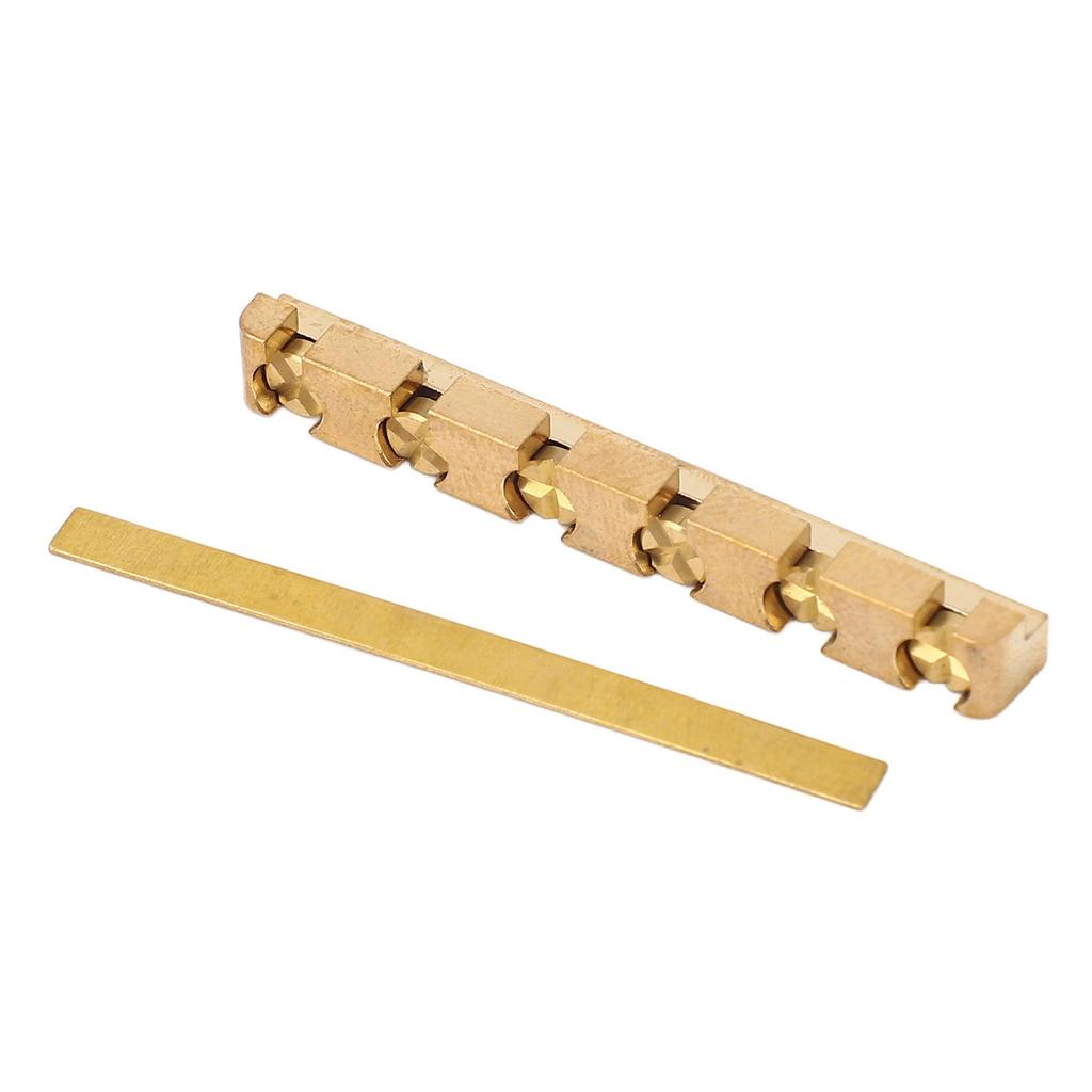 42 мм гитарный порожек из латуни с регулируемой высотой для профессиональной электрогитары ST LP