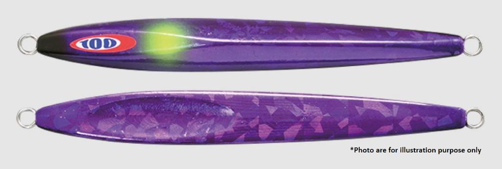 Jackall Металлический джиг-приманка Anchovy Type 2 Slow Slide 250 грамм Purple (5061)