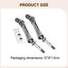 2 Pieces 1/10 Shaft CVD Spare Parts Upgrade Transmission Axle for Slash 4x4