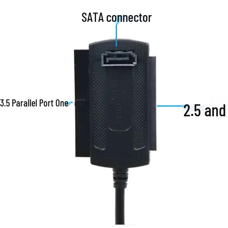 Универсальный адаптер-кабель USB 2.0 на IDE/SATA (три в одном) для накопителей