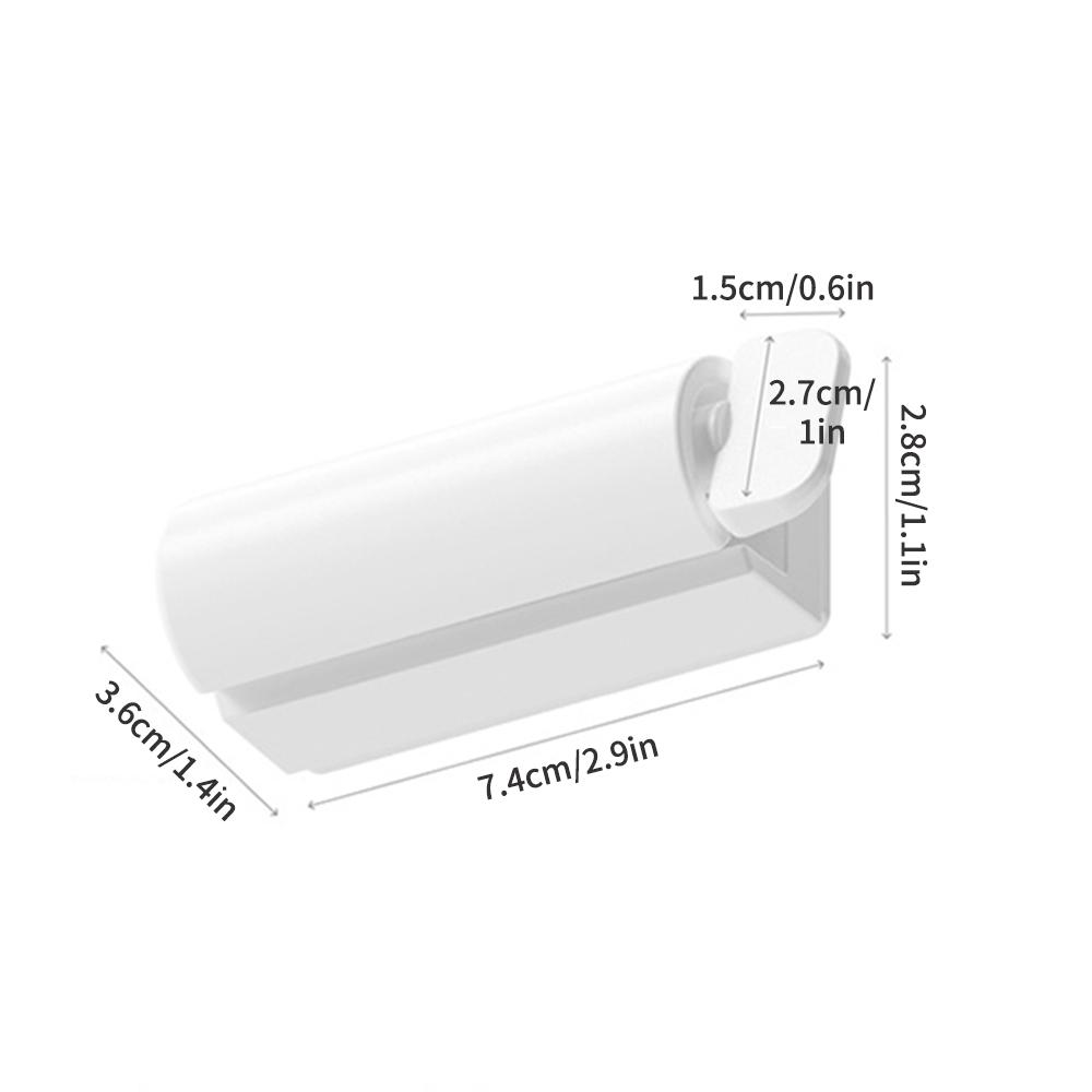 1 /2 Бытовой настенный магнитный выдавливатель для зубной пасты, Подходит для средства для умывания лица, крема для рук, зубной пасты, ручной выдавливатель