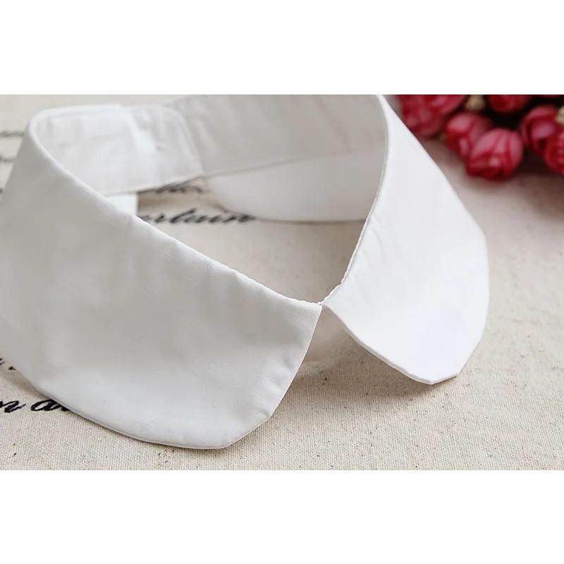 Women Autumn Winter Removable False Collar White Removable Faux Col Detachable Collars for Women Blouse Shirt Sweater Decor