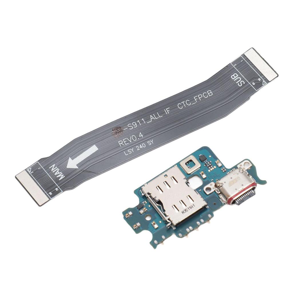 Разъем для док-станции с портом зарядки телефона USB C Разъем для док-станции с портом зарядки для Galaxy S23 SM‑S911F