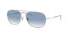 Солнцезащитные очки RB3735 BAIN BRIDGE SILVER 57 [Ray-Ban]