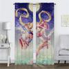 SailorS Moon Curtains Child Room Blackout Curtain for Room 2 Panel Shades Home Interior Curtains Partition Halloween Decoration