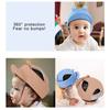 Breathable Infant Safety Helmets Hat Solid Color Lightweight Design Head Protector for Learning to Walk Toddler Baby