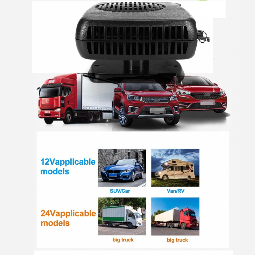 Вентилятор отопителя автомобиля, 10 сеток, розетка для обогрева, портативный автомобильный, грузовой, воздухонагреватель, охлаждающий вентилятор, запотевание лобового стекла