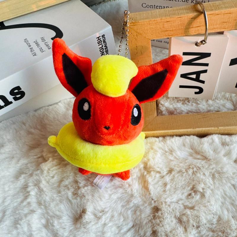 9 шт./комплект Плюшевые игрушки Pokemon Серия Иви Брелок Умбреон Сильвеон Эспеон Вапореон Даскull Хантер Флареон Коллекционный Подарок