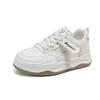 Новые белые туфли женские весна и осень универсальная женская обувь для спорта и отдыха фланец в черно-белых тонах кроссовки
