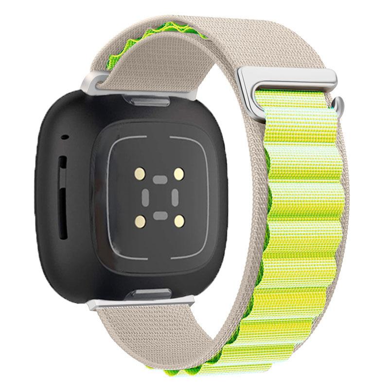 Нейлоновый ремешок для часов Fitbit Versa, браслет Fitbit Versa 2/Versa 3/Versa 4, браслет Alpine Loop Correa для Fitbit Sense 2