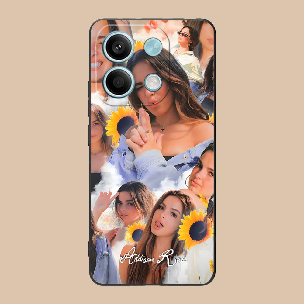 Матовый ТПУ чехол для мобильного телефона Addison Rae для Xiaomi 15 14 13 12 Mi 11 T Ultra Lite Pro S X 5G Цветной печатный чехол
