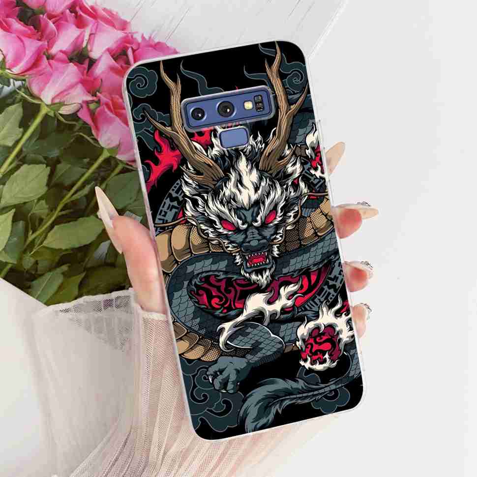 For Samsung Note 9 SM-N960F Case Unique Art Painted Cover Soft Slim Phone Case For Samsung Galaxy Note9 Silicone Bumper