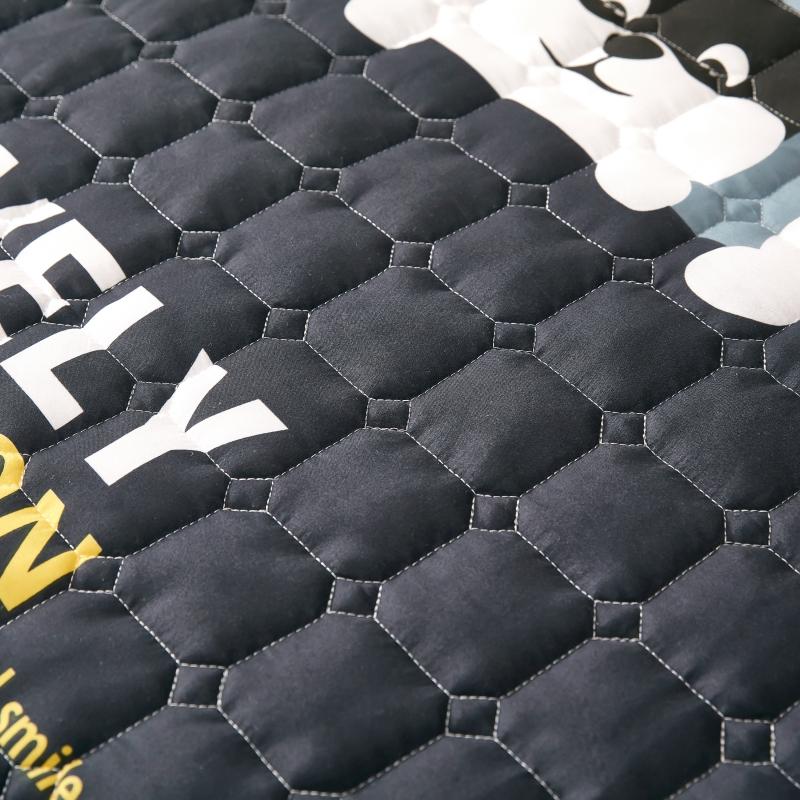 Наматрасник Моющаяся простыня на подкладке Простые покрывала Дышащий стеганый наматрасник (Без наволочки)