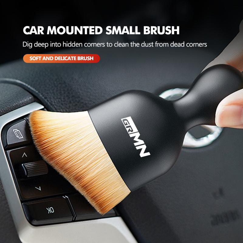 For S4 Car Cleaning Brush Air Outlet Detailing Brush Center Console Dusting Brush Clean Tool CHR Land Cruiser RAV4 Camry JH4