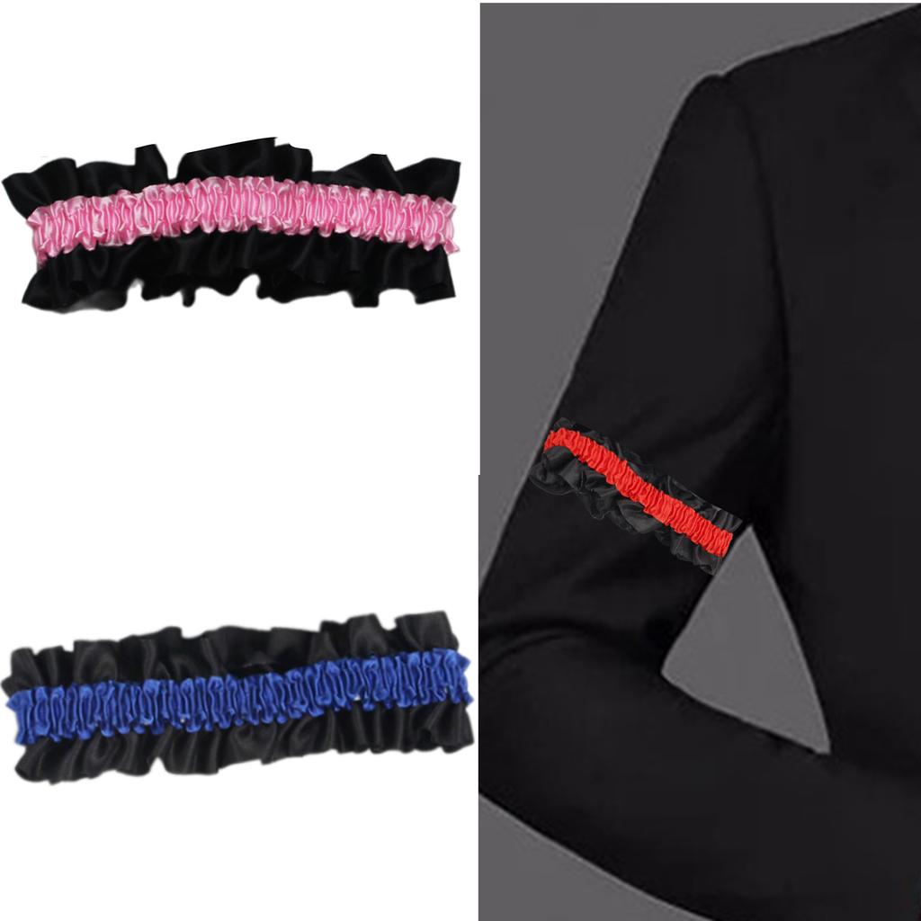 Business Shirt Sleeves Holder Shirt Sleeve Stay for Wedding Shirt Sleeve Fixing Belt Ruffle Sleeve Band Elastic Armband