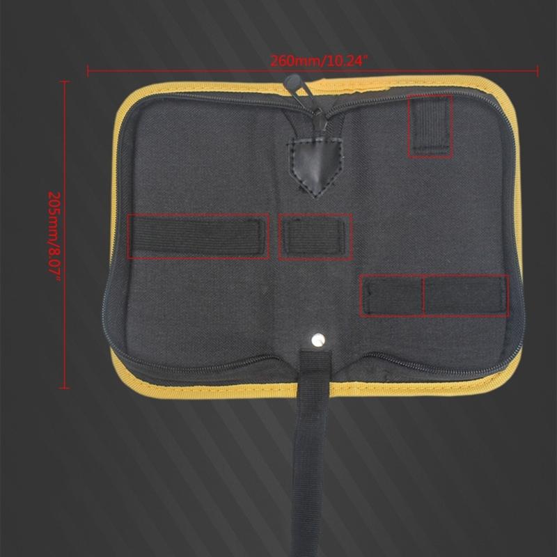 Multipurpose Portable Protective Bag Soldering Portable Storage Bag Zipper Tool Pouch Electric Screwdriver Carry Case