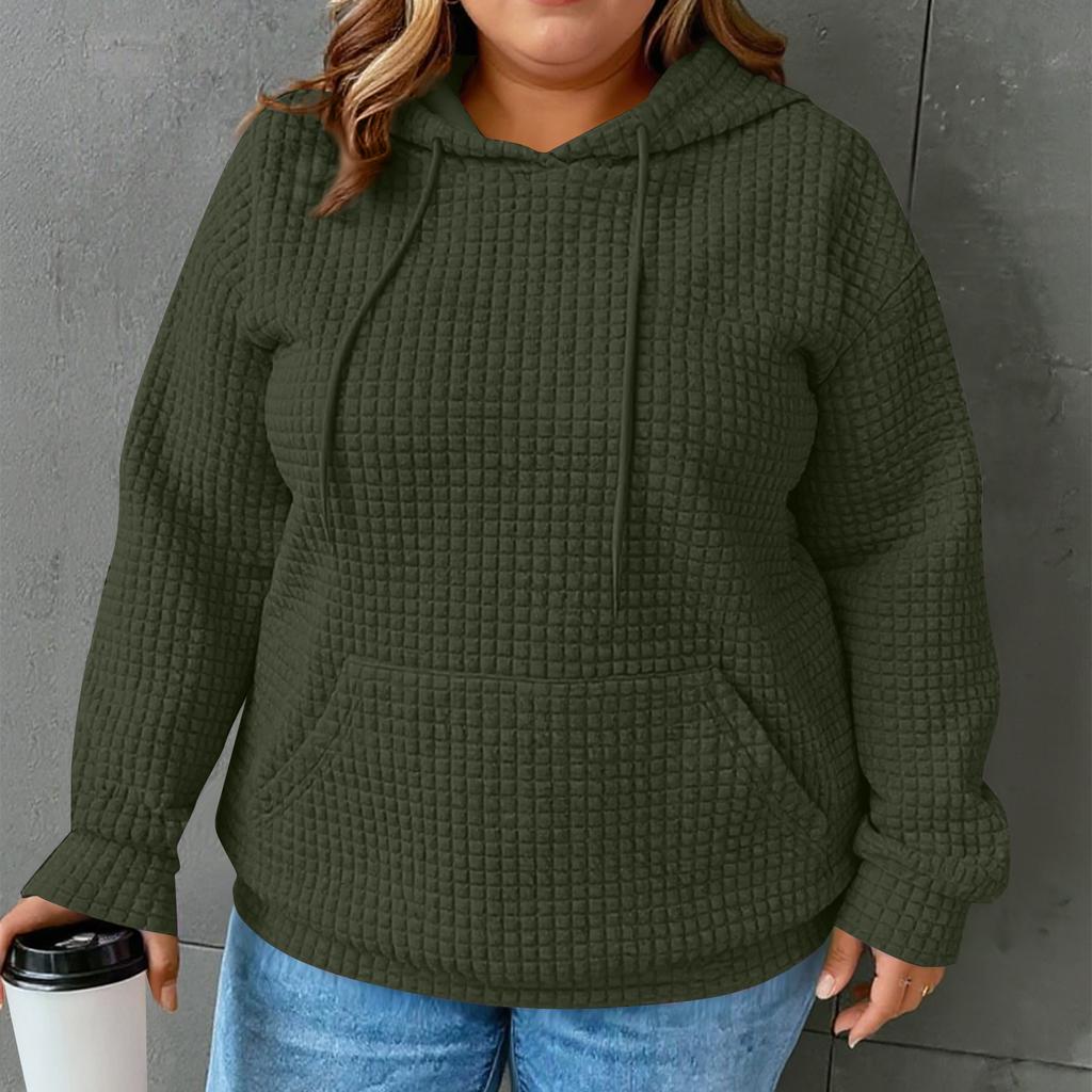 Женские толстовки с капюшоном, с длинным рукавом, повседневные, со шнурком, свитшоты, пуловер, карманы, топы