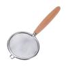 Flour Sieve Anti-Slip Fine Mesh Comfortable Grip Stainless Steel Multi-function Heat Insulation Manual Juice Filter Oil Net Colander Daily Use