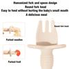 2pcs Food Grade Children Handle Spoon Fork Cutlery Baby Coaching Complementary BabyFeeding
