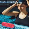 Swim Goggle Case with Zipper Closure Lightweight Protective Cases for Goggles Ventilated Design Glasses Box for Swimming Gear Storage