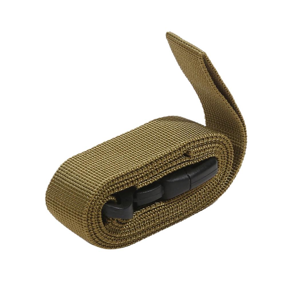 Multifunctional Straps Durable Nylon Cargo Tie Down Luggage Lash Belt Strap Camping Hiking Cargo Storage Belt Buckle