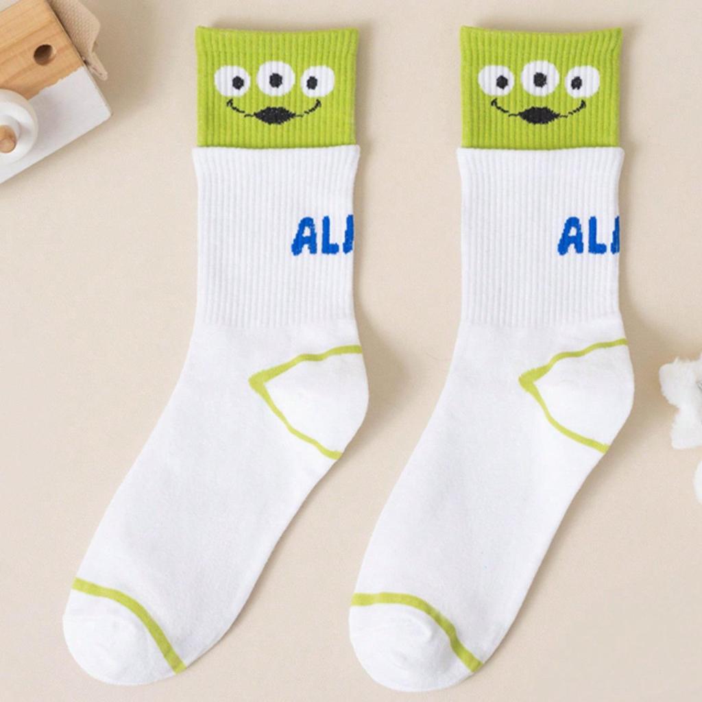 Японское аниме Милые гольфы до середины икры женские