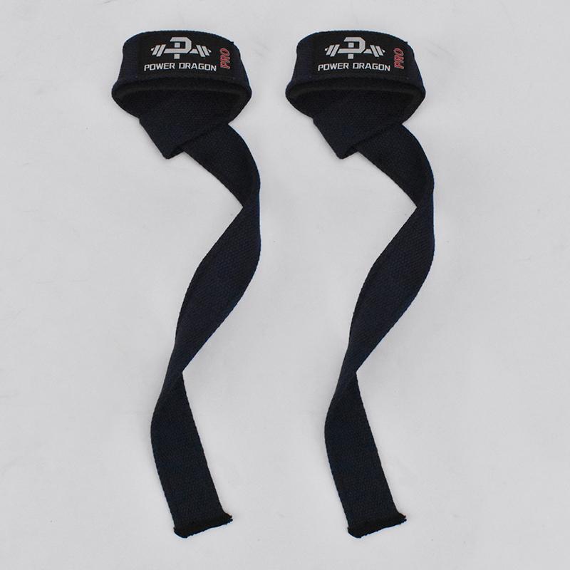 POWER DRAGON Custom Logo Adjustable Gymnastic Fitness Weight Lifting Gym Weightlifting Wrist Strap
