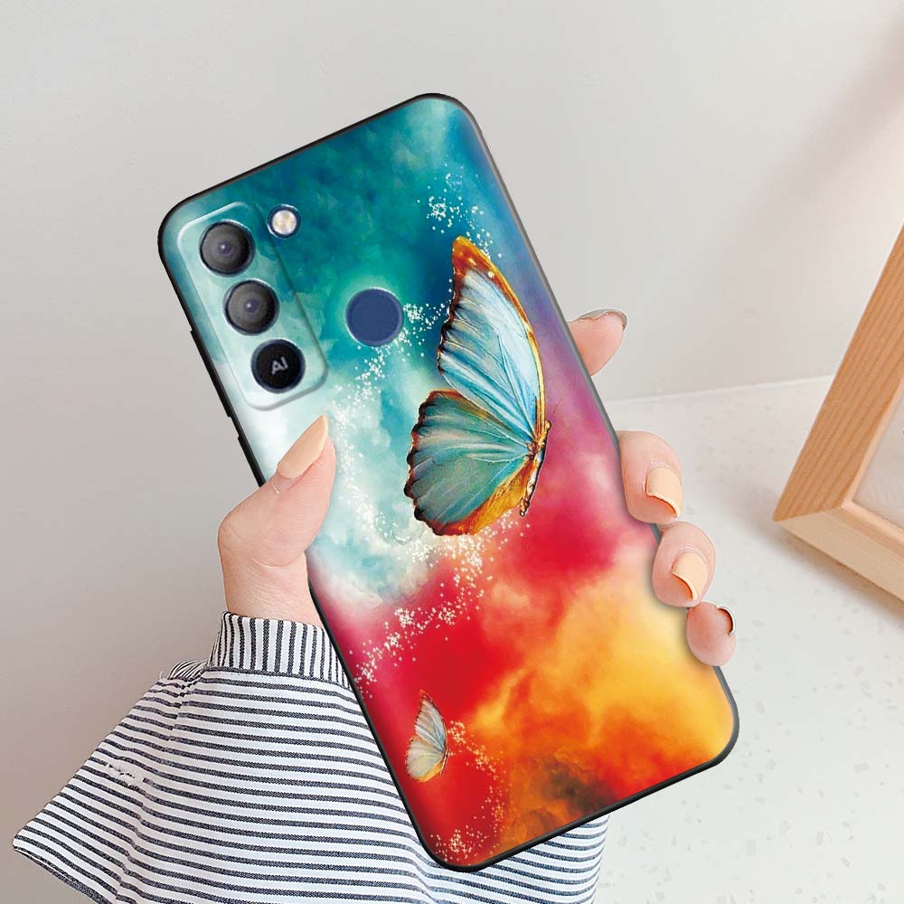 Чехол для Tecno Pop 5 LTE Чехол для Tecno Pop 5 LTE ТПУ Крутые Мраморные Чехлы Для Tecno Pop 5 LTE Защитная Силиконовая Задняя Крышка Корпус