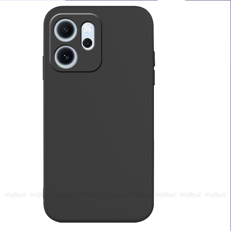 For OPPO Reno 14F Case Cover Reno 14F Capas Liquid Silicone Phone Bumper Back Shockproof TPU Soft Fundas OPPO Reno 14F