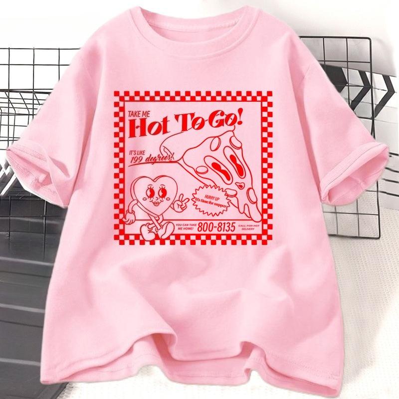 Take Me Hot To Go TShirts Roan Call Me Pretty TShirt Vintage 199 Degrees Pizza TShirt Pride Tees Cotton Casual O Neck T Shirt