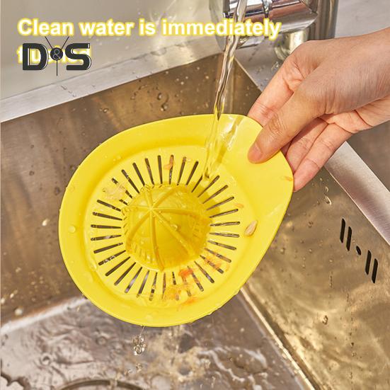 Соковыжималка для цитрусовых и лимонов, ручная соковыжималка с мерным стаканом и теркой, экономящая место кухонный инструмент для сока, измельчения чеснока, отделения яичного желтка