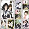 Hyouka anime Винтажные Металлические Жестяные Знаки Постеры Декор Ретро Металлическая Табличка Настенное Искусство Декор для Гаража Бара