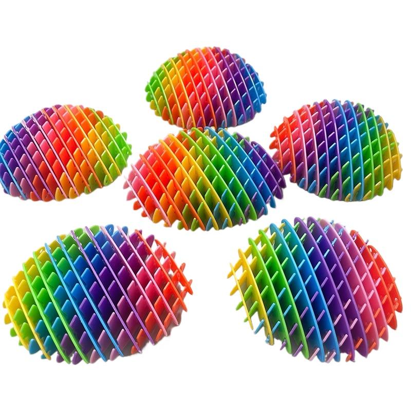 Scalable 3D Deformed Worm Elastic Net New Strange Puzzle Vent Decompression Artifact Pop It Toy Bouncy Ball