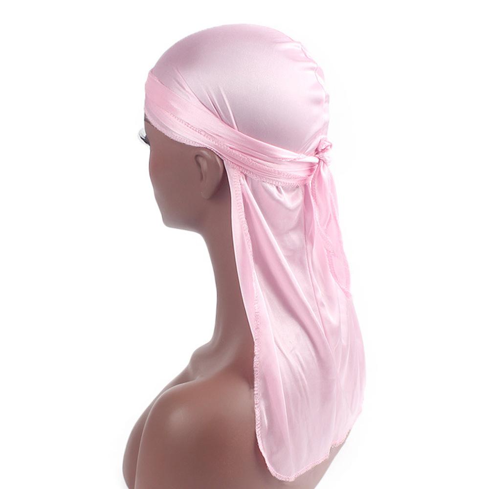Adjustable Fashion Pre-Tied Cancer Head Scarf Chemo Cap Turban Hijab Bandana Silk Durag Pirate Hat