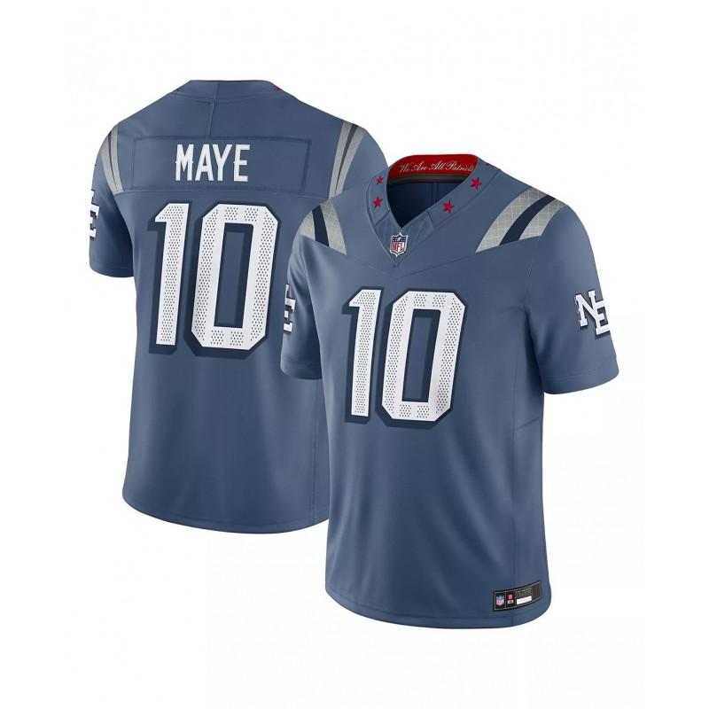 New England Patriots Embroidered Football Jersey Men NFL Team Apparel Fan Wear