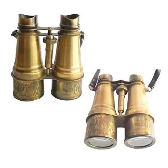 Antique Solid Brass Binocular 12,7 Cm  Classic and Royal Brass Binocular